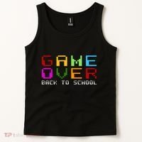 Game Over Back To School Tank Top thumb 2