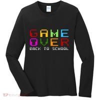 Game Over Back To School Women's Long Sleeve Shirt thumb 0