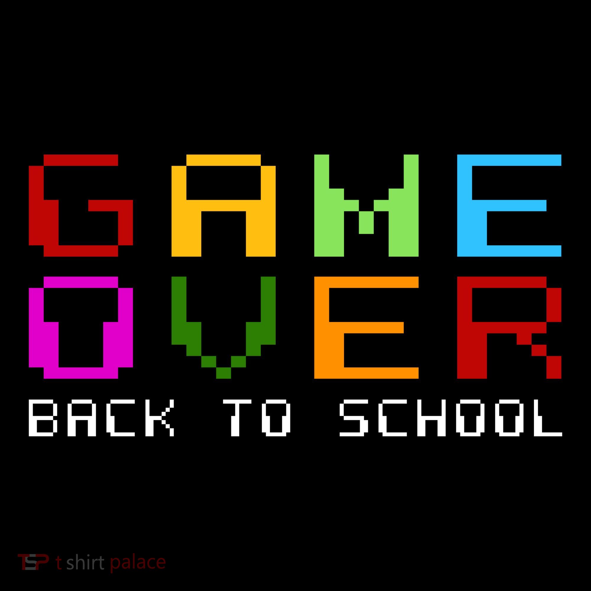 Game Over Back To School Women's Long Sleeve Shirt