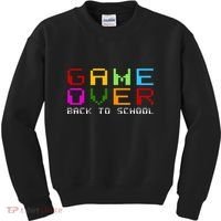 Game Over Back To School Kids Sweatshirt thumb 0