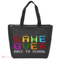 Game Over Back To School Tote Bag thumb 0