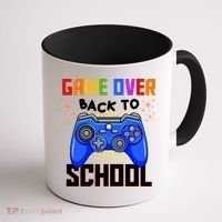 Game Over Back To School Funny Coffee Mug thumb 1