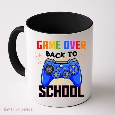 Game Over Back To School Funny Coffee Mug