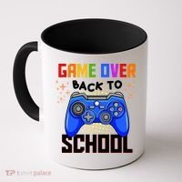 Game Over Back To School Funny Coffee Mug thumb 0