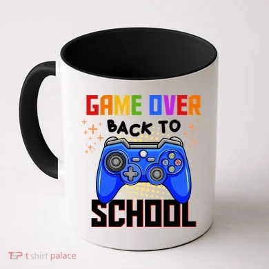 Game Over Back To School Funny Coffee Mug