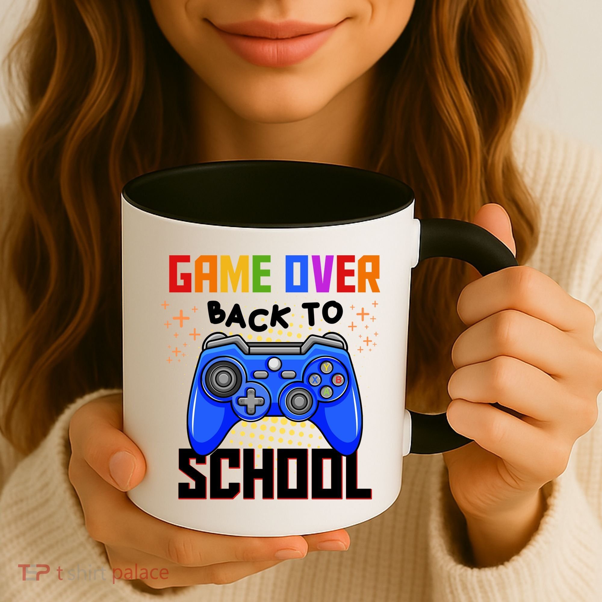 Game Over Back To School Funny Coffee Mug