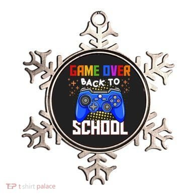 Game Over Back To School Funny Ornament