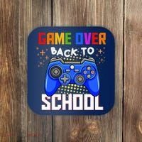 Game Over Back To School Funny Coaster thumb 0