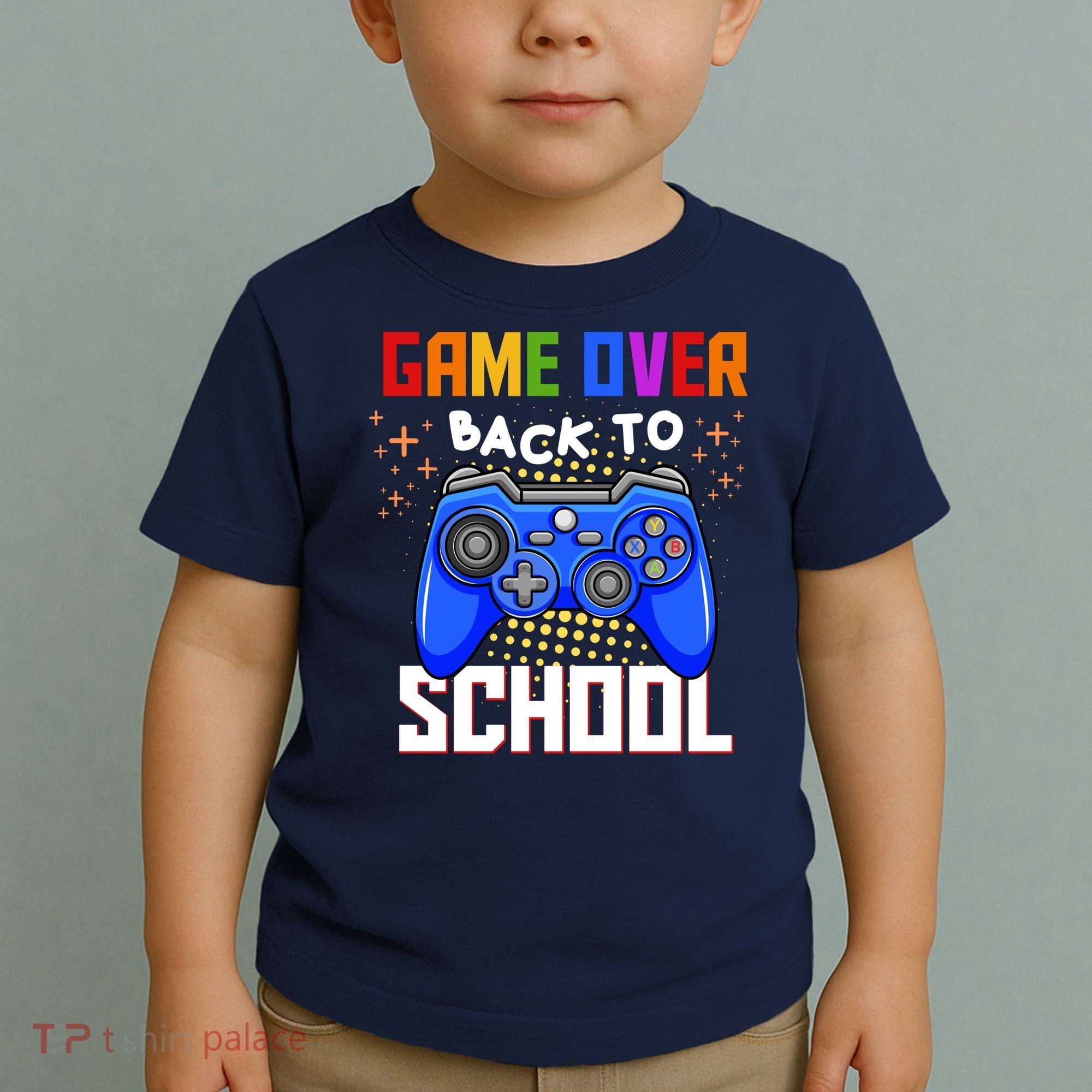 Game Over Back To School Funny Toddler T-Shirt