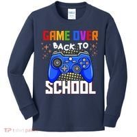 Game Over Back To School Funny Kids Long Sleeve Shirt thumb 0