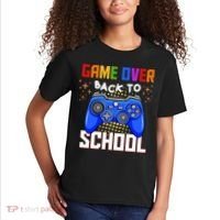 Game Over Back To School Funny Kids T-Shirt thumb 2