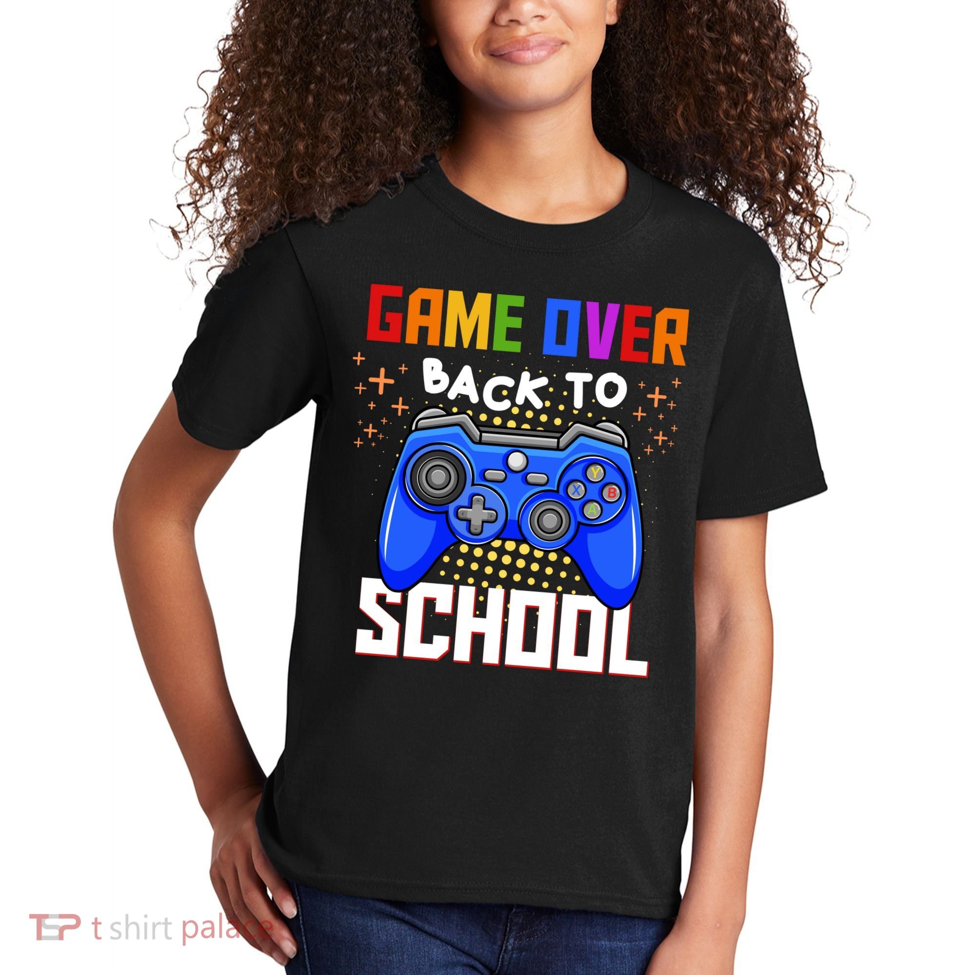 Game Over Back To School Funny Kids T-Shirt