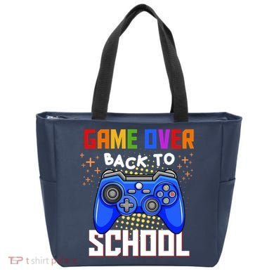 Game Over Back To School Funny Tote Bag