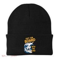 Get On Board With The Lord Surfing Beanie thumb 0