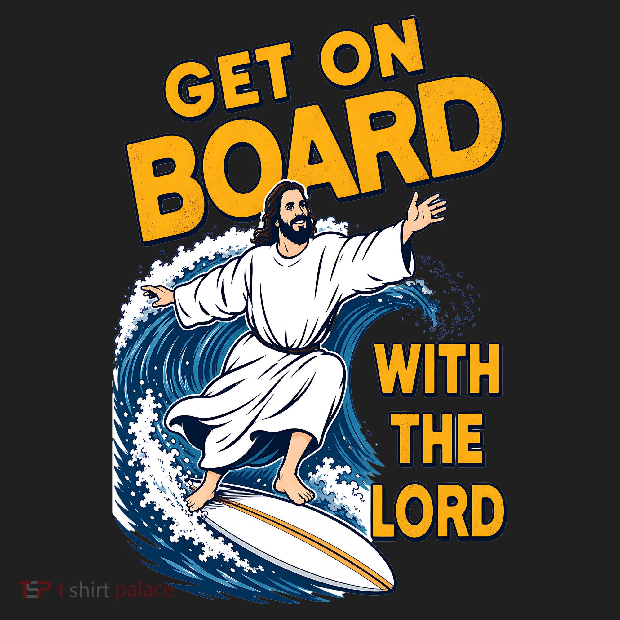 Get On Board With The Lord Surfing Tumbler