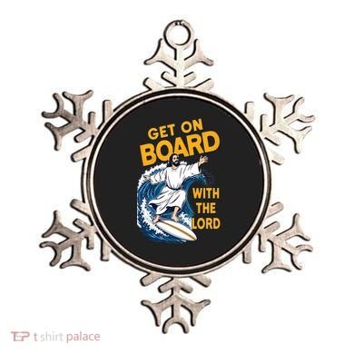 Get On Board With The Lord Surfing Ornament