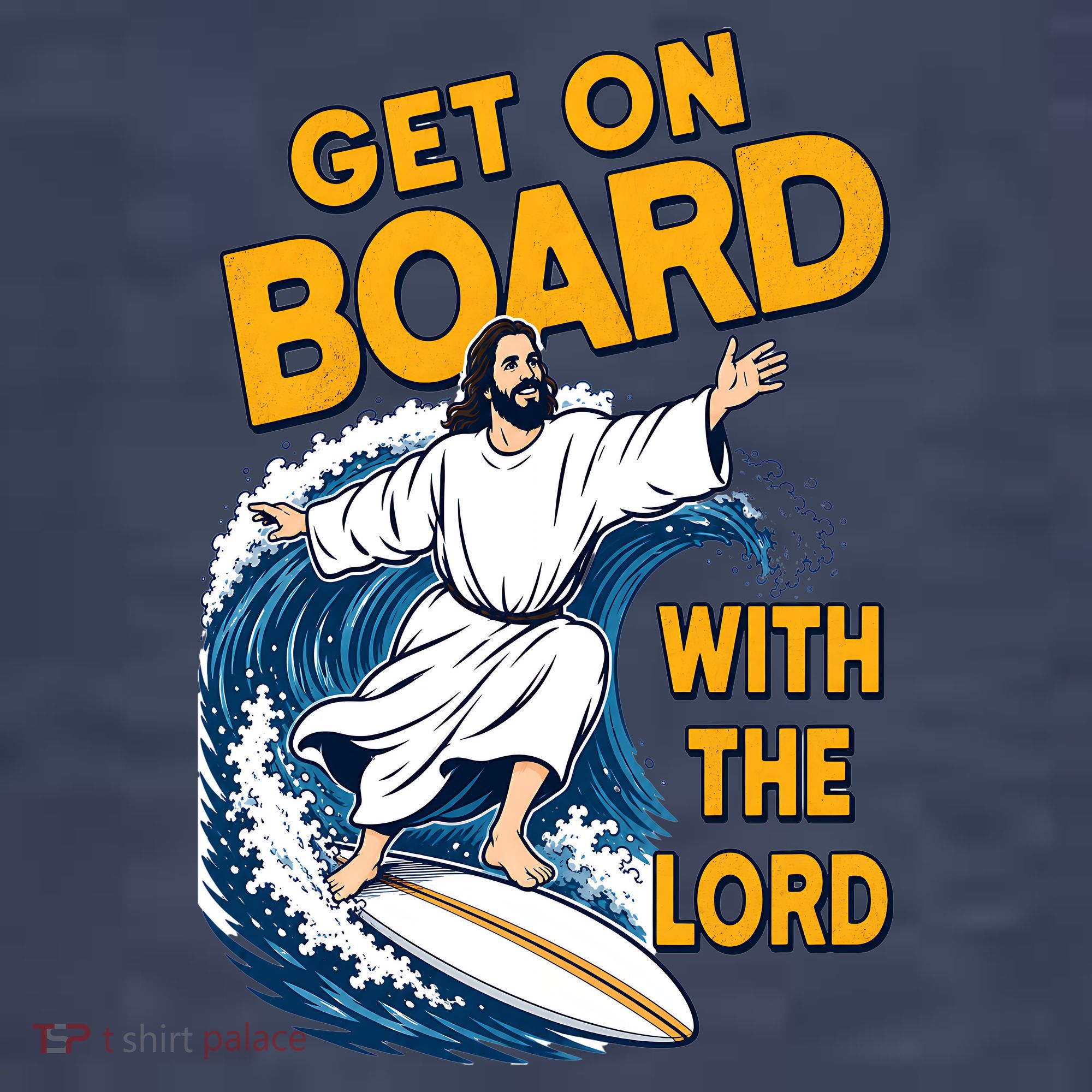 Get On Board With The Lord Surfing Tank Top