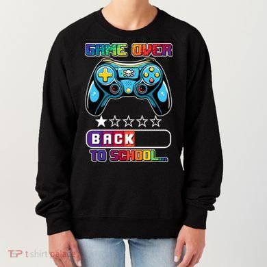 Game Over Back To School Gamer Women's Sweatshirt