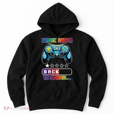 Game Over Back To School Gamer Hoodie