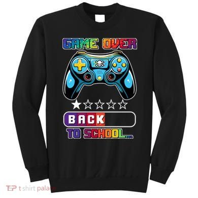 Game Over Back To School Gamer Sweatshirt