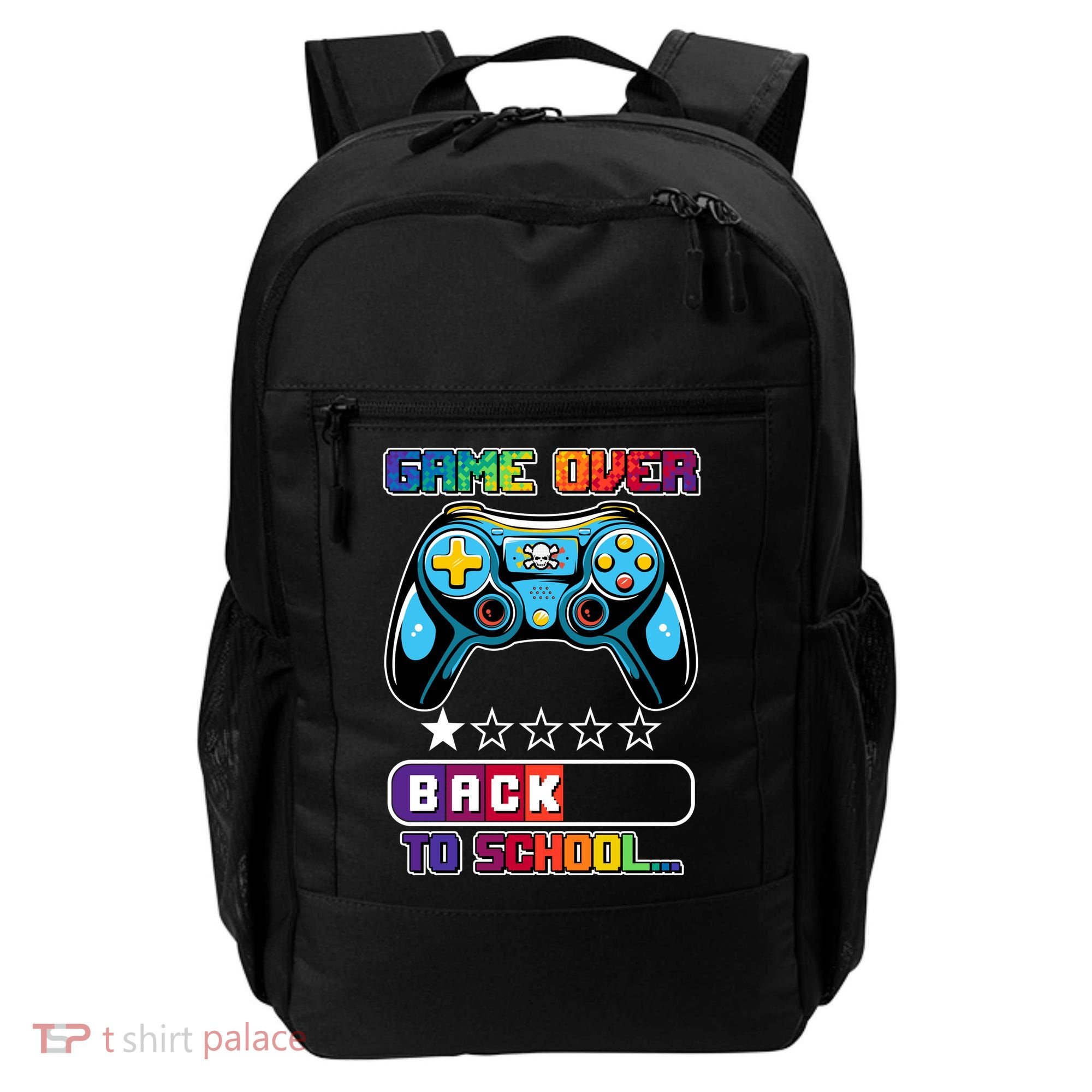 Game Over Back To School Gamer Backpack
