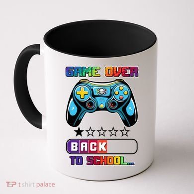 Game Over Back To School Gamer Coffee Mug