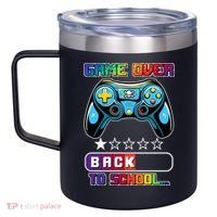Game Over Back To School Gamer 12oz Stainless Steel Coffee Mug thumb 2