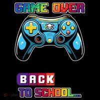 Game Over Back To School Gamer 16oz Travel Tumbler thumb 2