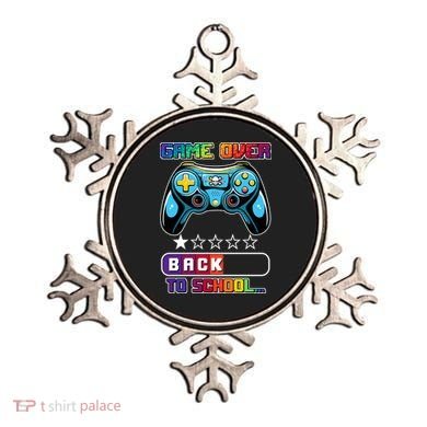 Game Over Back To School Gamer Ornament