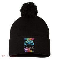 Game Over Back To School Gamer Pom Pom 12in Knit Beanie thumb 0