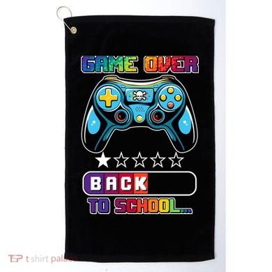 Game Over Back To School Gamer Golf Towel