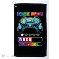 Game Over Back To School Gamer Golf Towel thumb 0