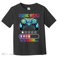 Game Over Back To School Gamer Toddler T-Shirt thumb 0