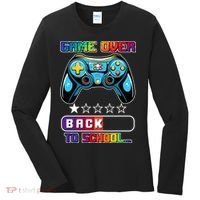 Game Over Back To School Gamer Women's Long Sleeve Shirt thumb 0