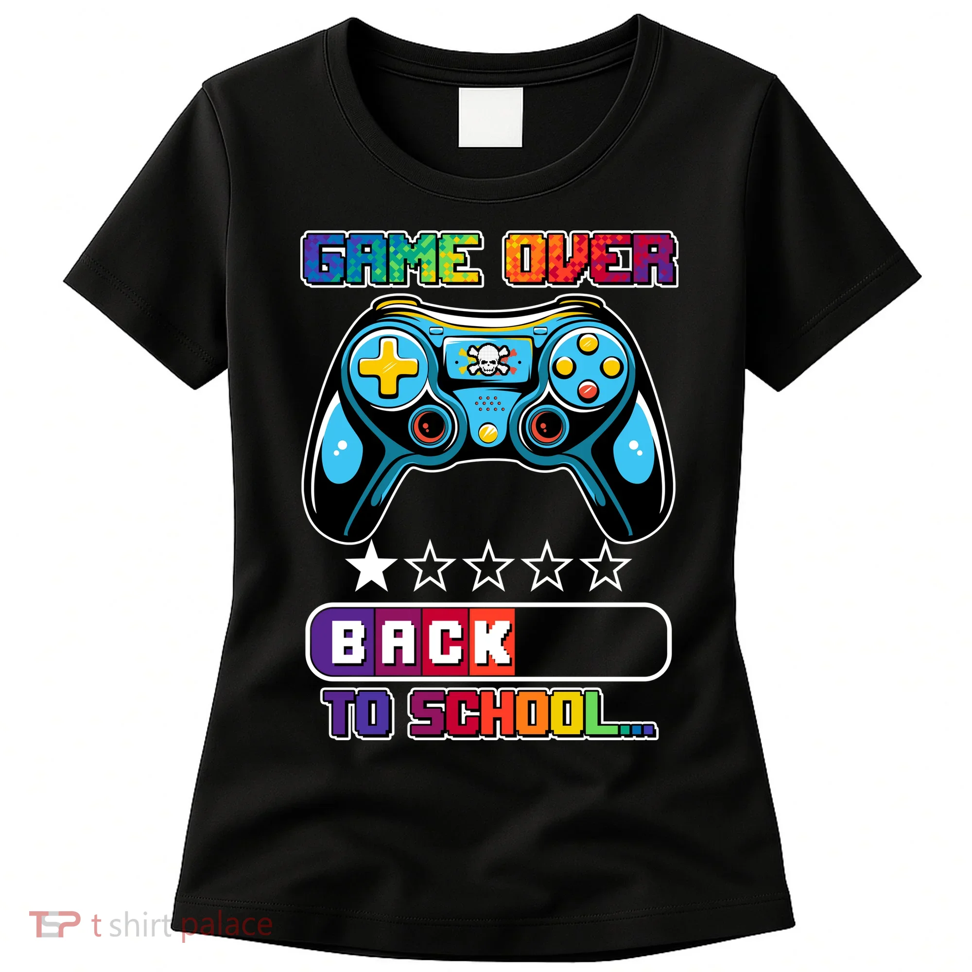 Game Over Back To School Gamer Women's T-Shirt