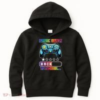 Game Over Back To School Gamer Kids Hoodie thumb 0