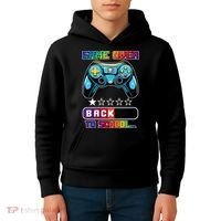 Game Over Back To School Gamer Kids Hoodie thumb 4