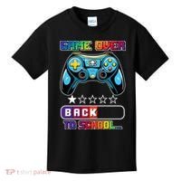 Game Over Back To School Gamer Kids T-Shirt thumb 0