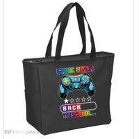 Game Over Back To School Gamer Tote Bag thumb 2