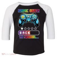 Game Over Back To School Gamer Toddler Fine Jersey T-Shirt thumb 0