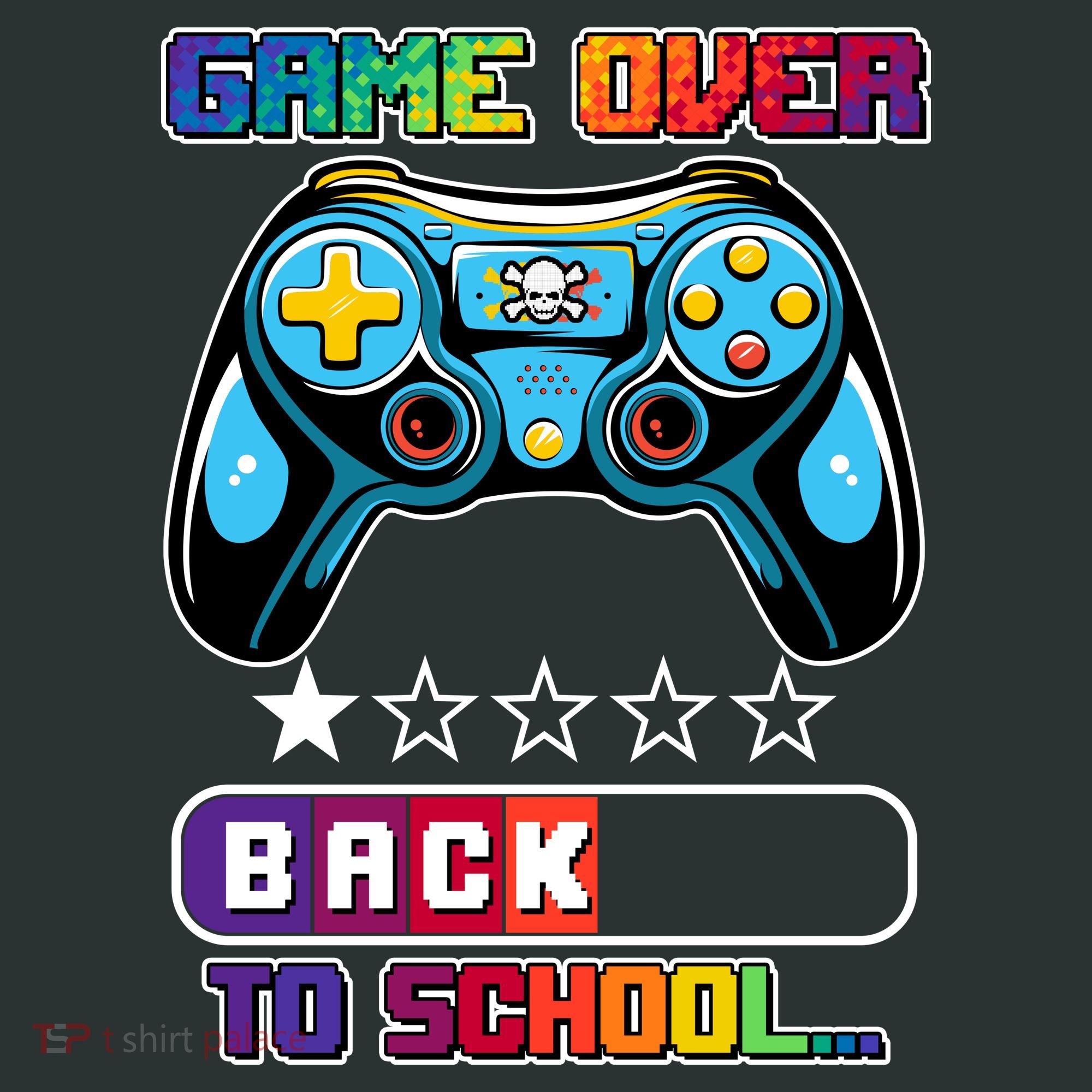 Game Over Back To School Gamer Infant Baby Jersey Bodysuit