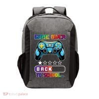 Game Over Back To School Gamer Vector Backpack thumb 0