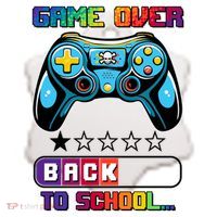 Game Over Back To School Gamer Ceramic Ornament thumb 2