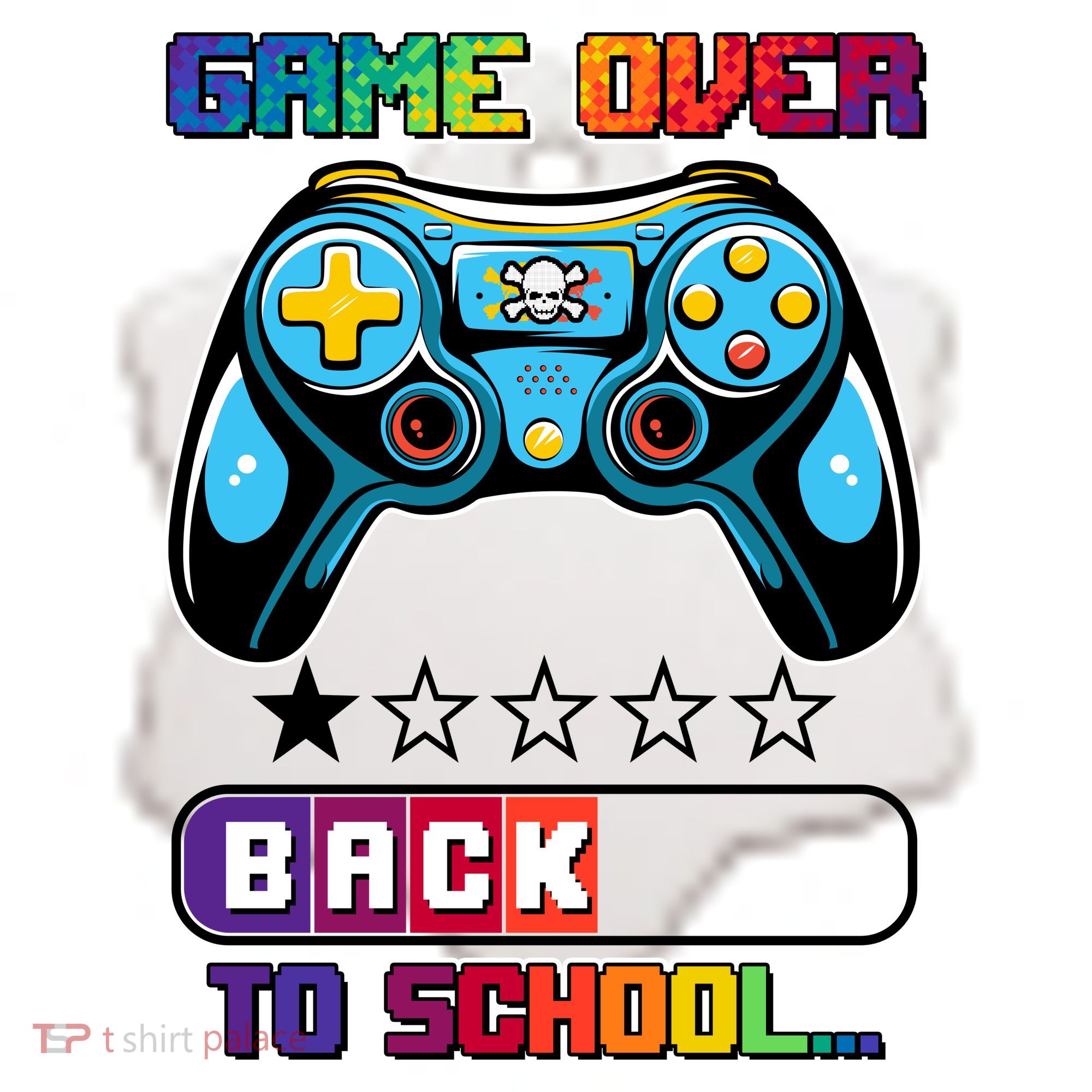 Game Over Back To School Gamer Ceramic Ornament