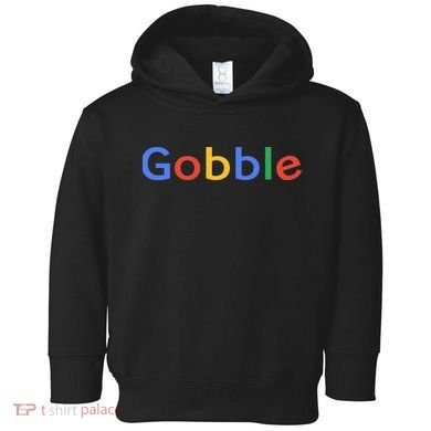 Gobble Classic Colorful Logo Toddler Hoodie