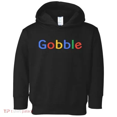 Gobble Classic Colorful Logo Toddler Hoodie