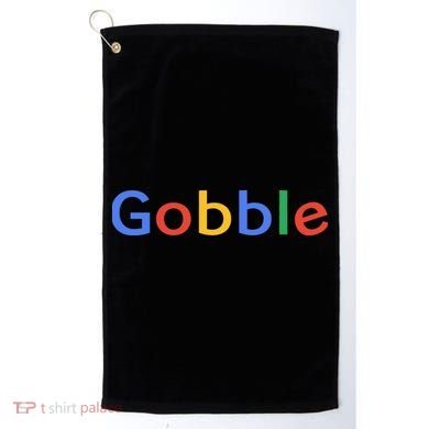 Gobble Classic Colorful Logo Golf Towel