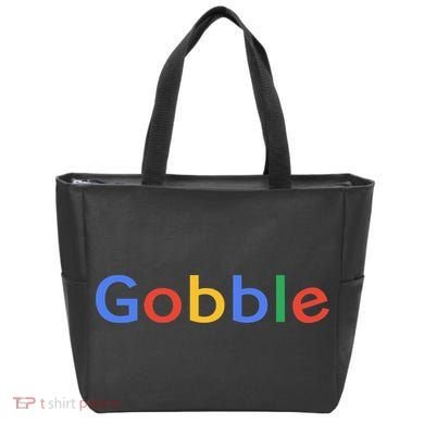 Gobble Classic Colorful Logo Tote Bag