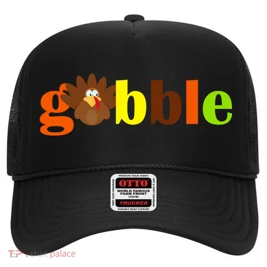 Gobble Cute Turkey Thanksgiving Hat