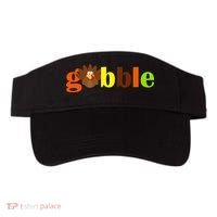 Gobble Cute Turkey Thanksgiving Visor thumb 0